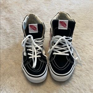 Vans Women Black High-Top Sneakers - NWT - 6.5
